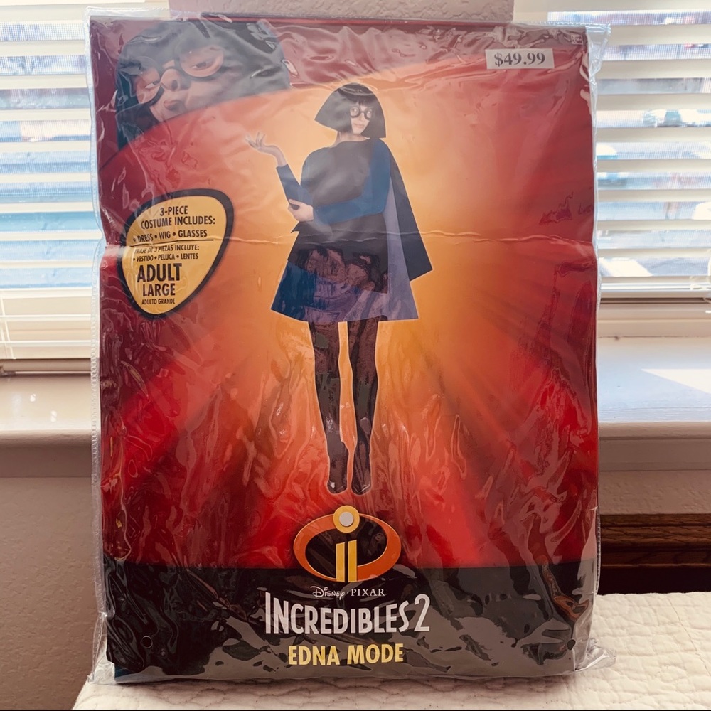 Disney Pixar Incredibles 2 Edna Mode L